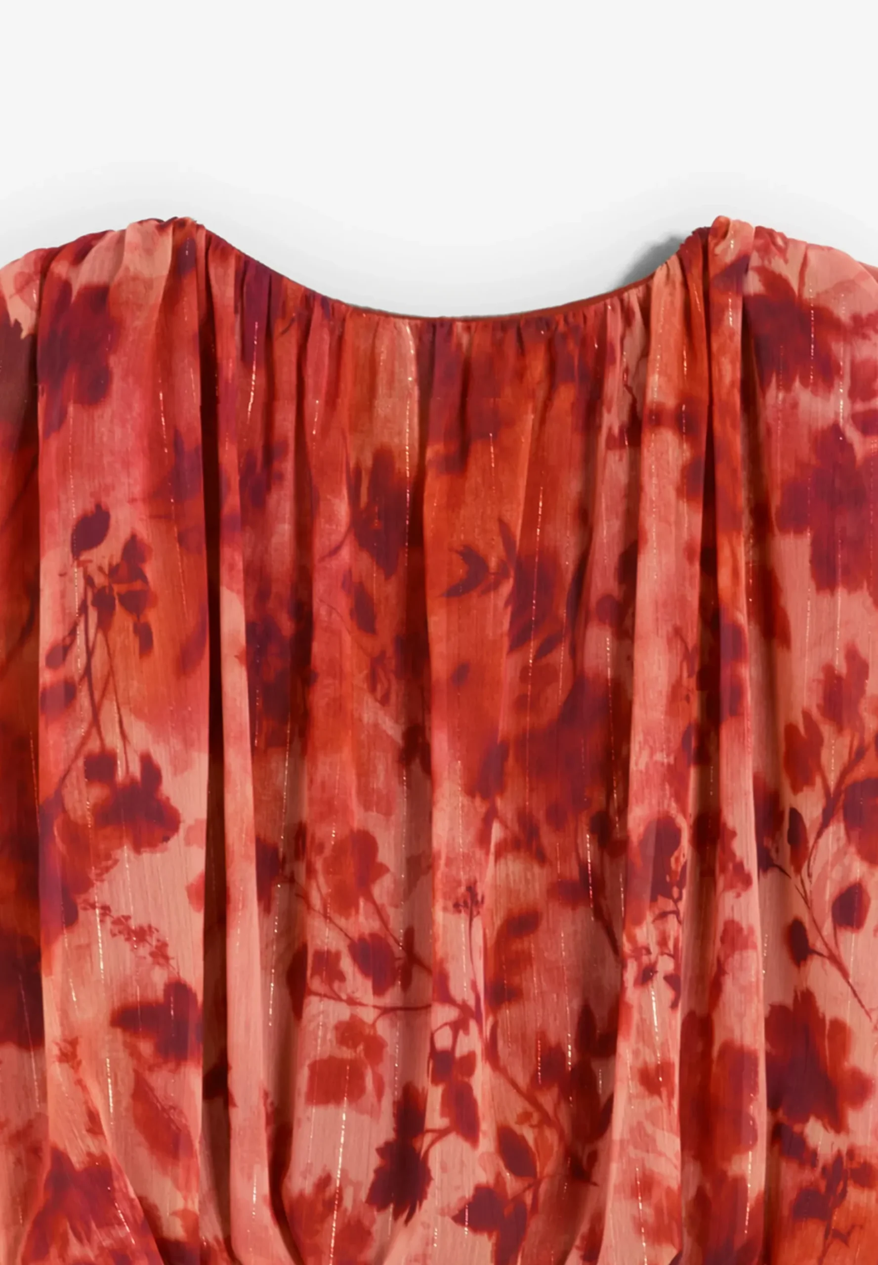 TOP FRUNCIDO ESTAMPADO FLORAL