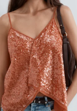 TOP LENTEJUELAS CON TIRANTES