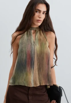 TOP PLISADO MULTICOLOR