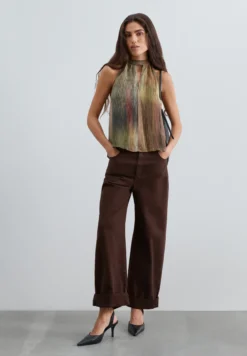 TOP PLISADO MULTICOLOR