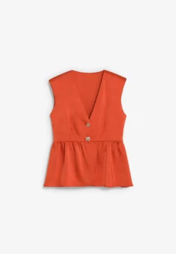 TOP SATINADO PEPLUM