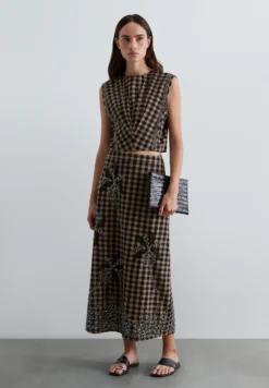 TOP VICHY LENTEJUELAS