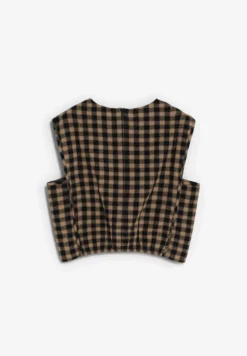 TOP VICHY LENTEJUELAS