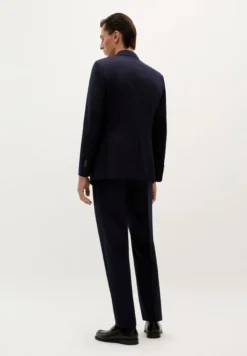 TRAJE CLÁSICO LANA AZUL MARINO