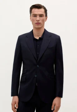 TRAJE CLÁSICO LANA AZUL MARINO