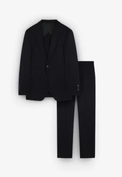 TRAJE LANA AZUL MARINO