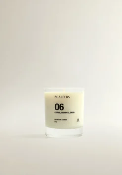 VELA AROMÁTICA 06 220GR CITRUS, AROMATIC, GREEN