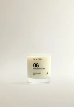 VELA AROMÁTICA 06 220GR CITRUS, AROMATIC, GREEN