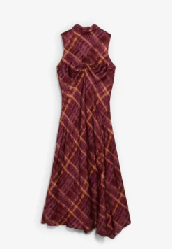 VESTIDO CUELLO HALTER ESTAMPADO