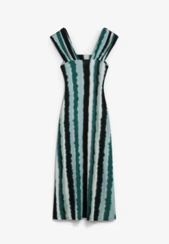 VESTIDO DRAPEADO ESTAMPADO TIE-DYE