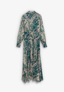 VESTIDO ESTAMPADO CINTURA DRAPEADA