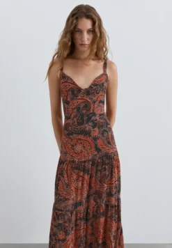 VESTIDO ESTAMPADO ESTRUCTURA