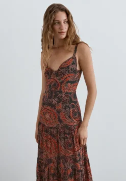 VESTIDO ESTAMPADO ESTRUCTURA