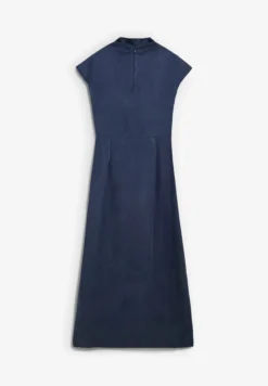 VESTIDO FLUIDO DRAPEADO LATERAL