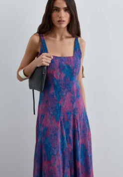 VESTIDO FLUIDO ESTAMPADO