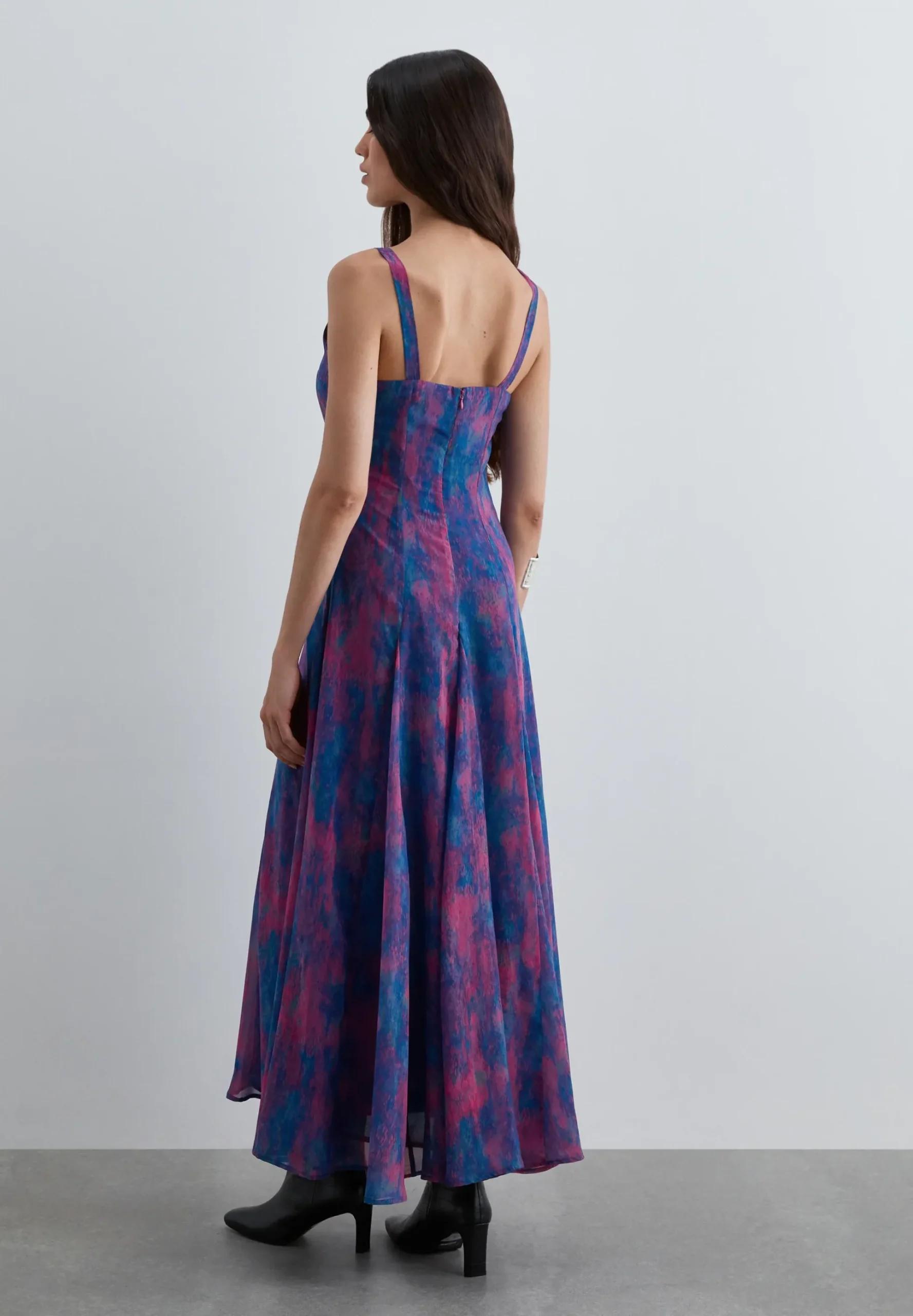 VESTIDO FLUIDO ESTAMPADO