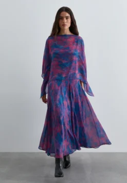 VESTIDO FLUIDO ESTAMPADO
