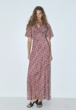 VESTIDO FLUIDO ESTAMPADO