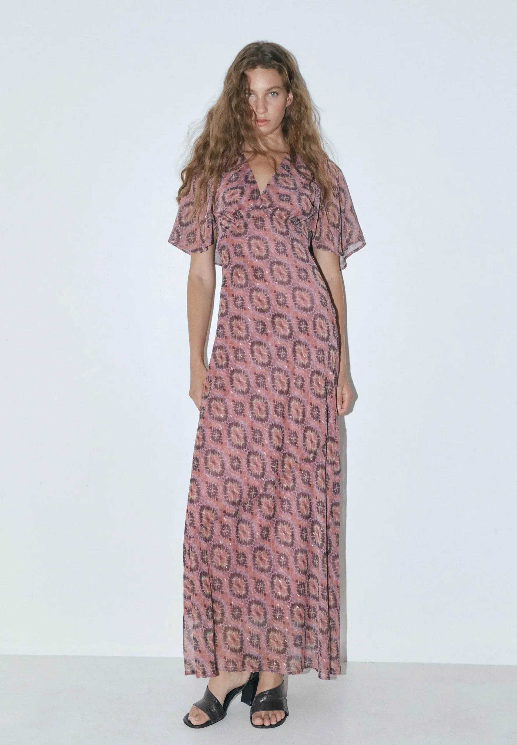 VESTIDO FLUIDO ESTAMPADO