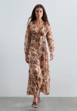 VESTIDO LARGO FLORAL