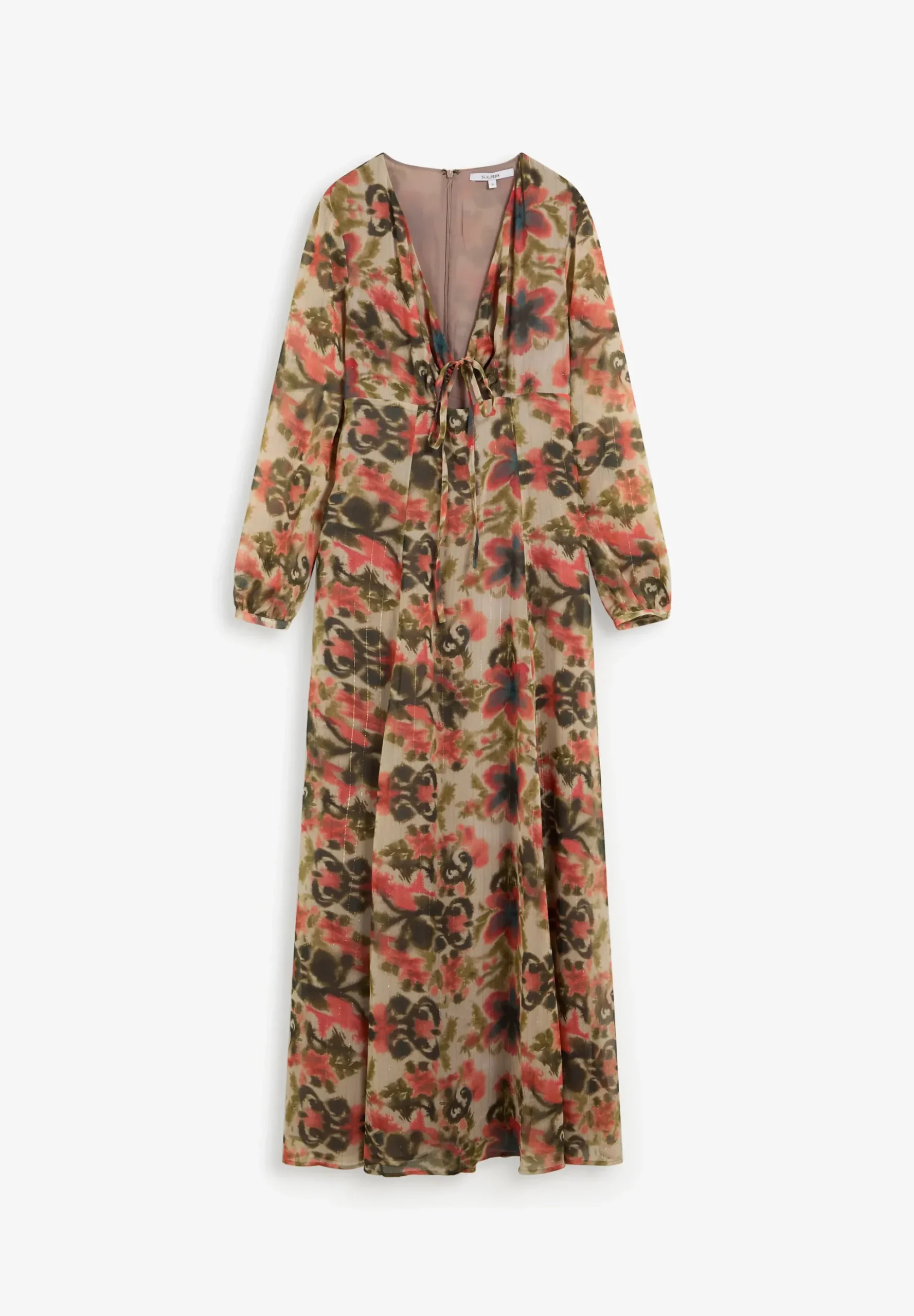 VESTIDO LARGO FLORAL