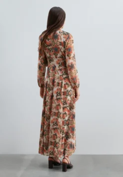 VESTIDO LARGO FLORAL