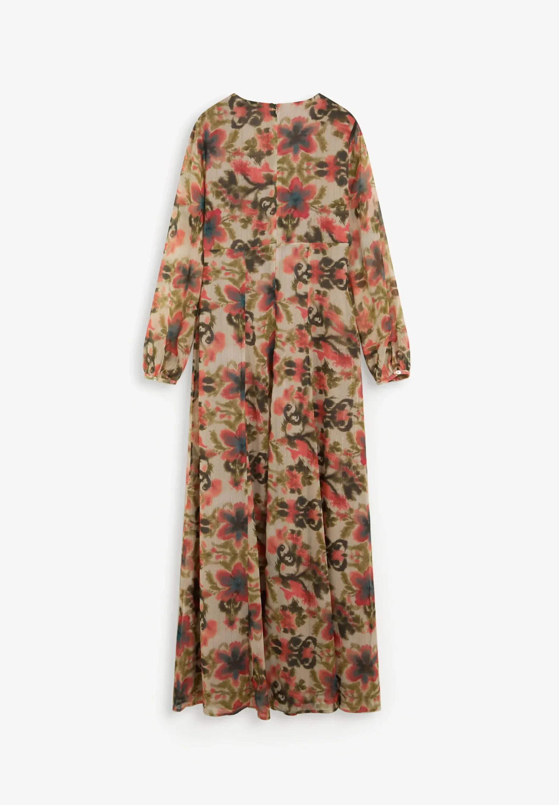 VESTIDO LARGO FLORAL