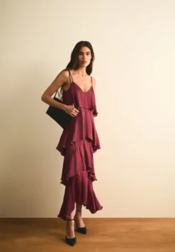 VESTIDO LENCERO VOLANTES
