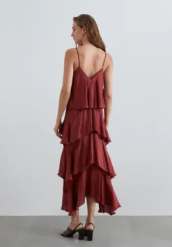 VESTIDO LENCERO VOLANTES