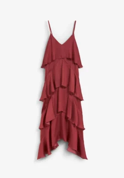 VESTIDO LENCERO VOLANTES