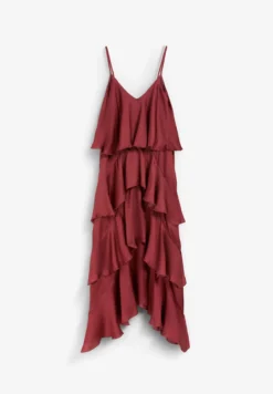VESTIDO LENCERO VOLANTES