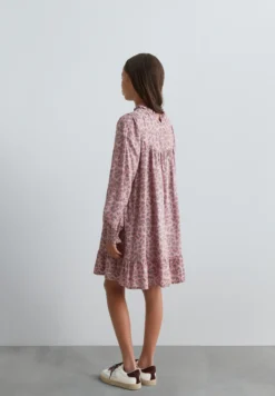 VESTIDO MANGA LARGA ANIMAL PRINT