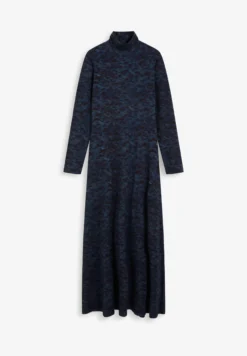 VESTIDO MIDI CUELLO PERKINS