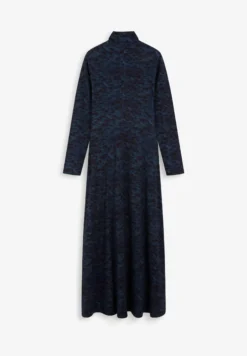 VESTIDO MIDI CUELLO PERKINS