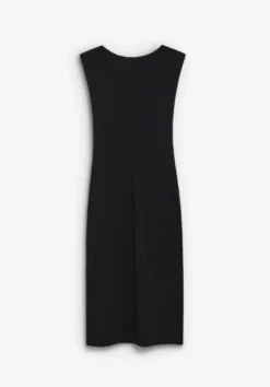 VESTIDO MIDI DRAPEADO LATERAL