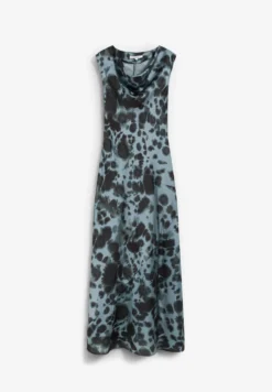 VESTIDO SATINADO ESTAMPADO