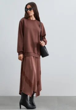 VESTIDO SUDADERA COMBINADO