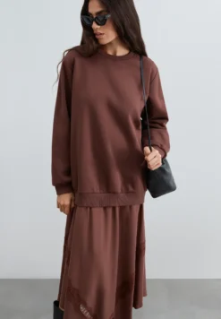 VESTIDO SUDADERA COMBINADO