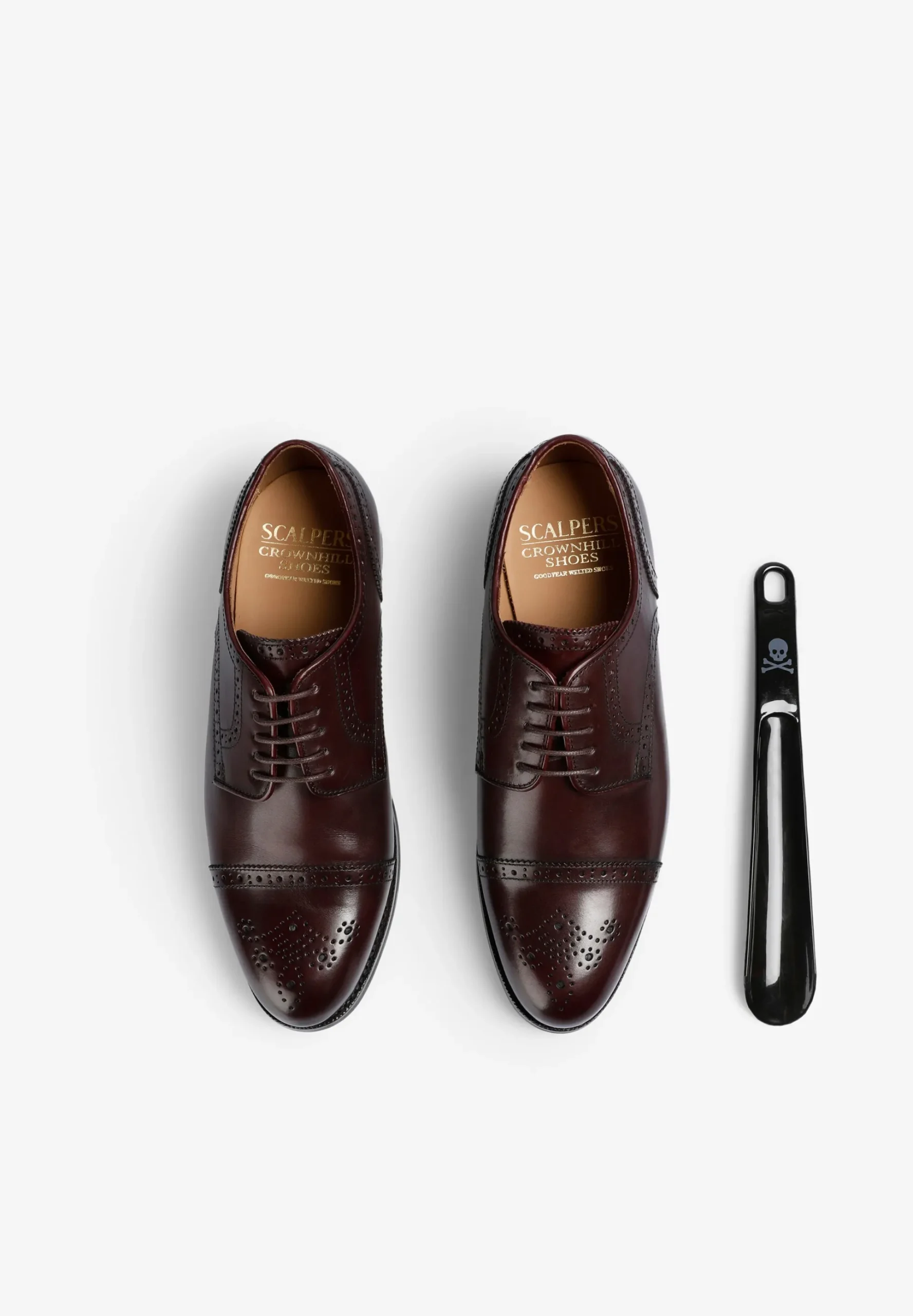 ZAPATOS DERBY BROGUE CUERO
